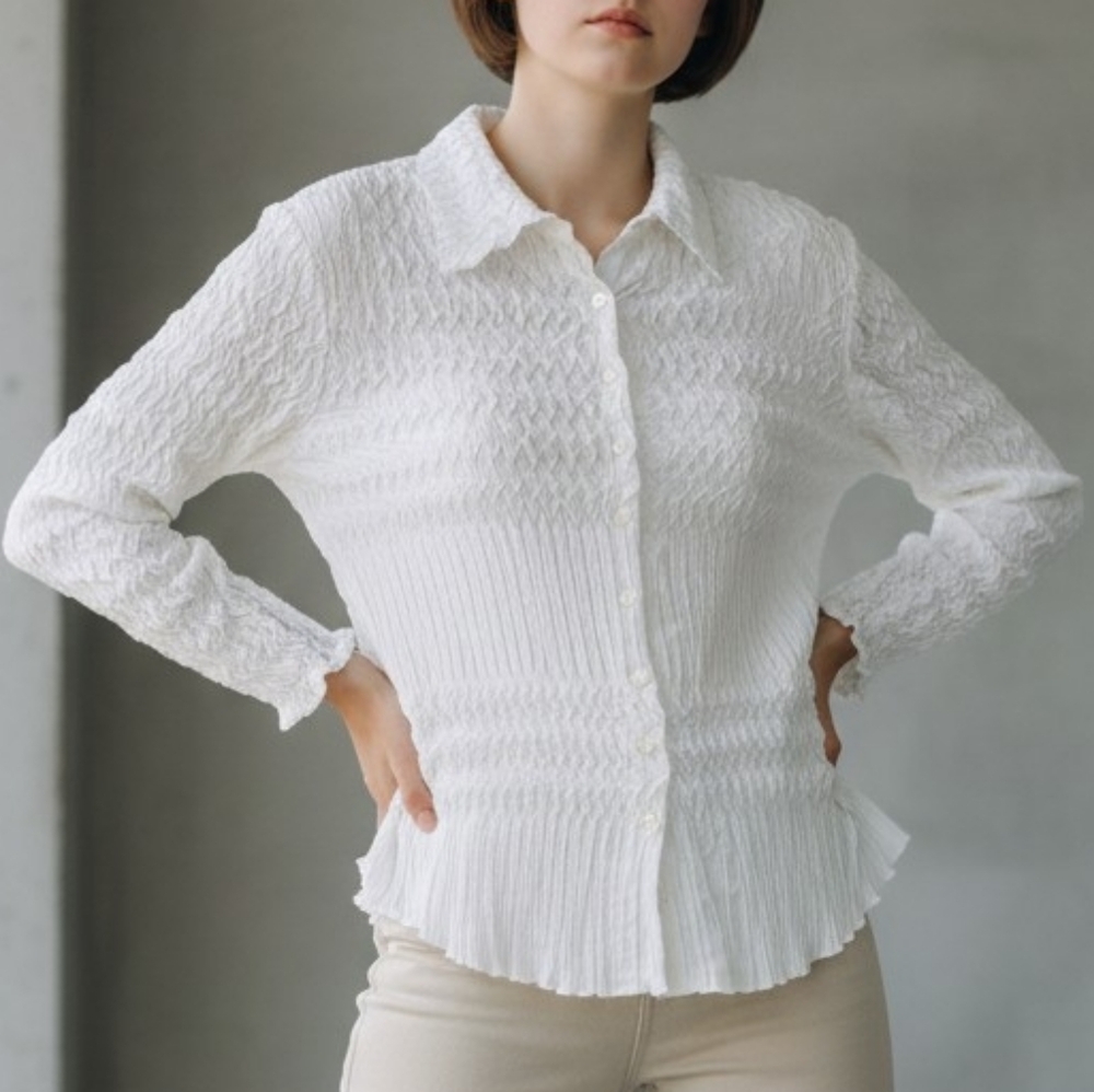 LeGraff DOLORES ratchet lace blouse